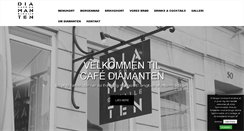 Desktop Screenshot of cafediamanten.dk